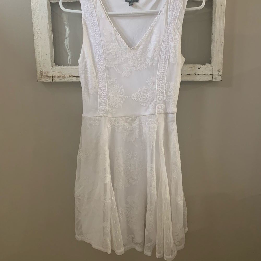 White Lace Dress Lily Rose